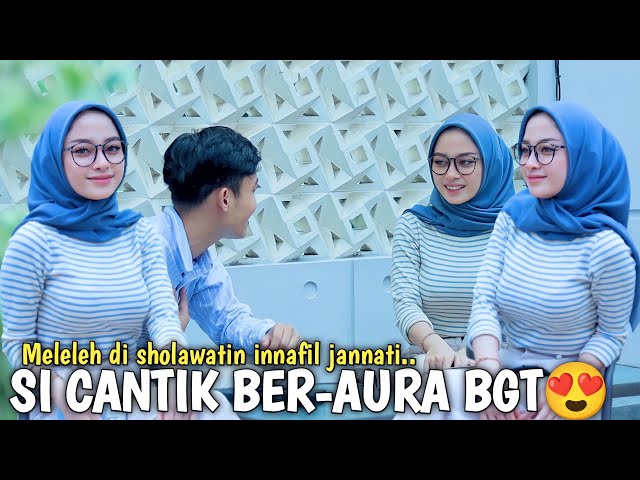 PRANK SHOLAWAT u0026 NGAJI❗️SI CANTIK BERKHARISMA EXOTIS😍 class=