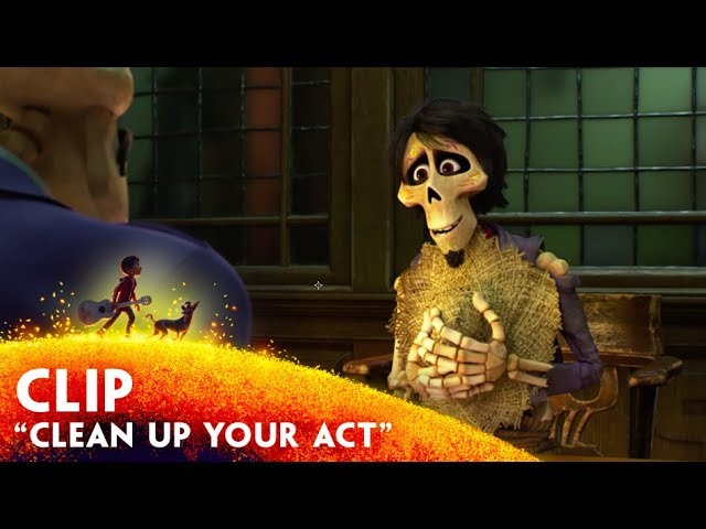 "Clean Up Your Act" Clip - Disney/Pixar's Coco
