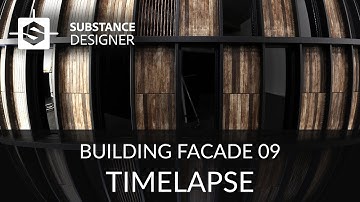 Substance Designer - Building Facade 09