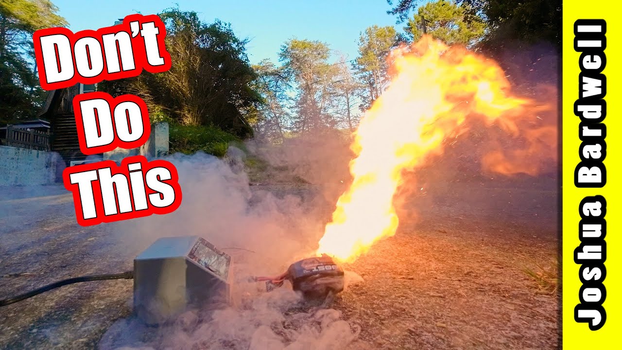 How to keep LiPos from Burning Down your House (Safe Lipo Charging)