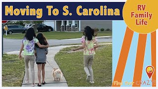 Moving Our Stuff To South Carolina: Full time RV family of 9 is moving out of their RV by Find Your Crazy 313 views 2 years ago 10 minutes, 32 seconds