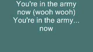 Bolland - You're in the army now (with lyrics) chords
