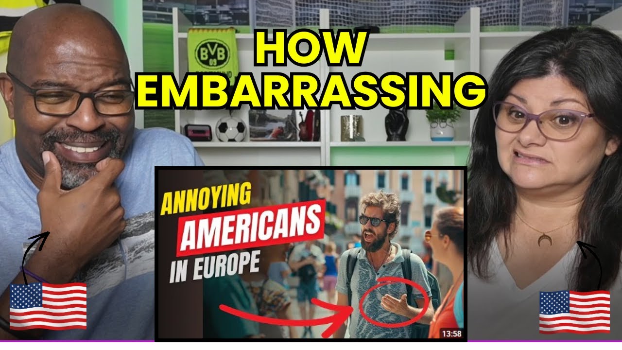 Americans React to American Tourist Fails In Europe