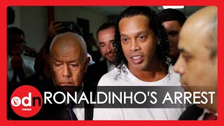 Brazilian Football Legend Ronaldinho Arrested for Alleged False Documents