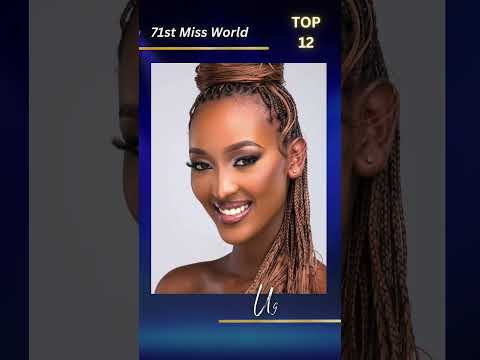 Miss World 2024 Pageant - Top 12 Semifinalists #missworld2024 #semifinals