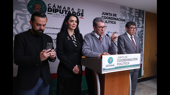 EN VIVO / Conferencia de prensa del Dip. Ricardo Monreal Ávila, presidente de la Jucopo