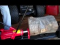 10 Ton Manual Log Splitter