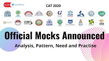CAT 2020 Official Mocks Released | CAT New Pattern Explained | Parikshit Saikia | Unacademy