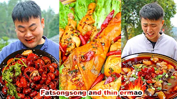 chinese food food challenge food vlogs village food channel asmr food eating food mukbang HIU 하이유
