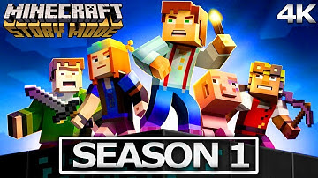 MINECRAFT STORY MODE Full Season 1 (Full Game) All Episodes 4K Ultra HD