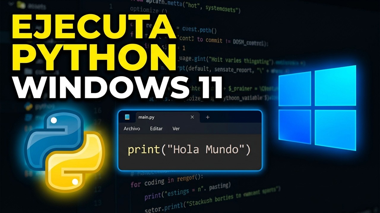 Cómo instalar y ejecutar Python en windows 11 paso a paso (2026) - YouTube