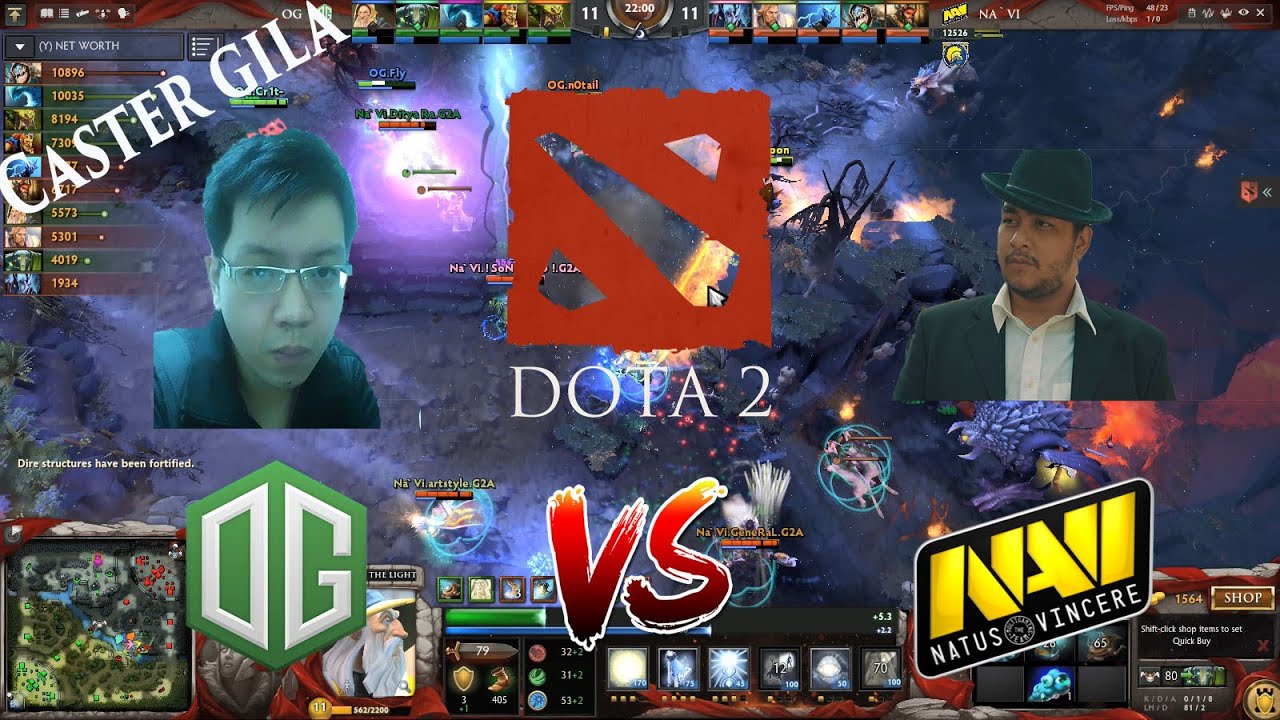 Bobodawgs Casting Dota 2 Og Vs Navi Noob Abis Caster Ga Tau Apa2 Part 1