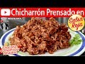 CHICHARRON PRENSADO EN SALSA ROJA | #VickyRecetaFacil