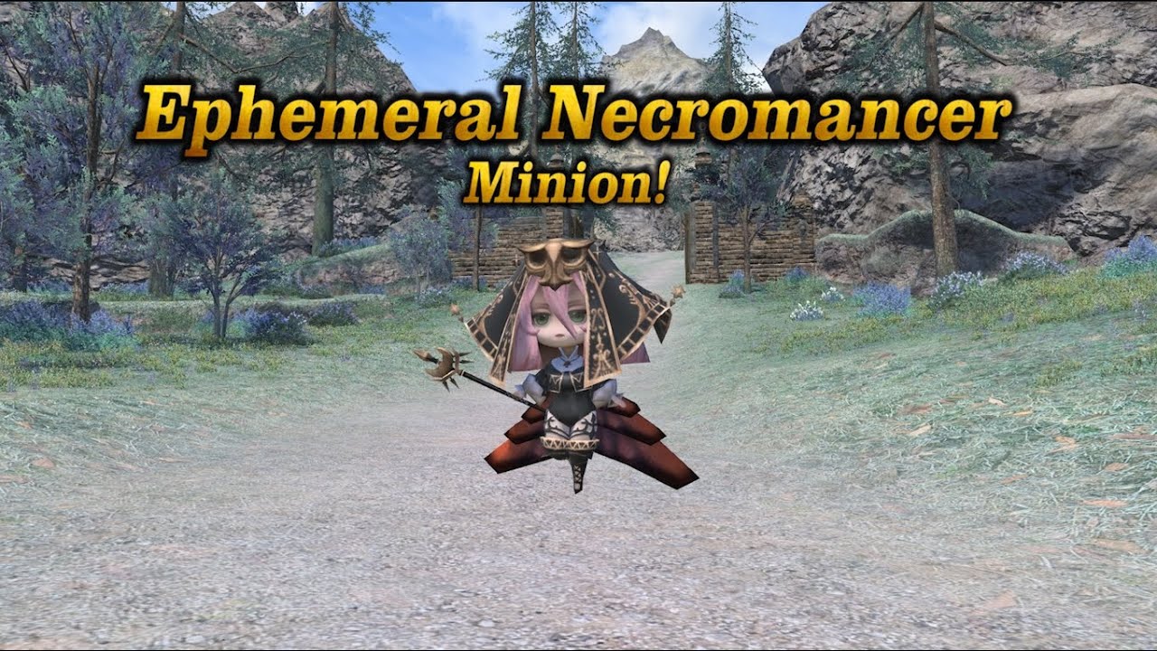 FFXIV: Ephemeral Necromancer Minion