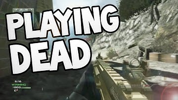 MW3 - Face Off Trolling 1v1 (Playing Dead)