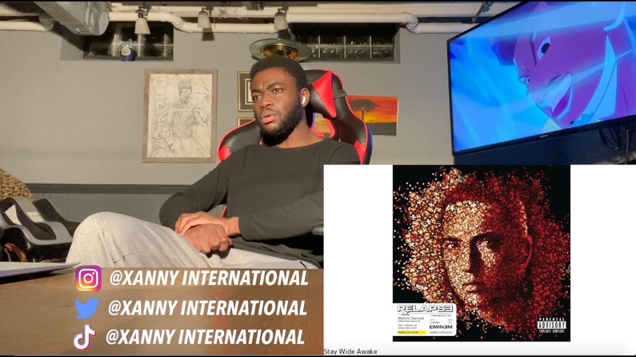 FELT LIKE I WAS IN A HORROR MOVIE! EMINEM STAY WIDE AWAKE | REACTION