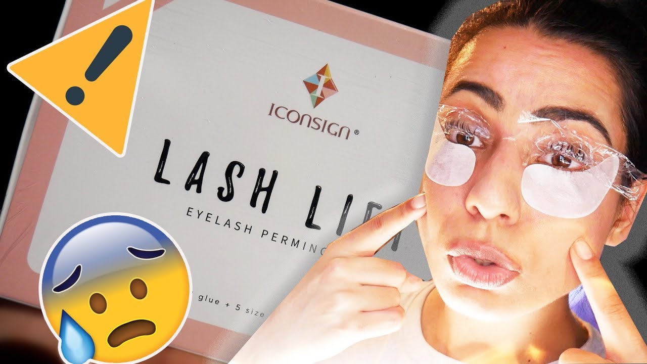 $20 DIY LASH LIFT HORROR (IT WAS WORTH IT!!!) - YouTube