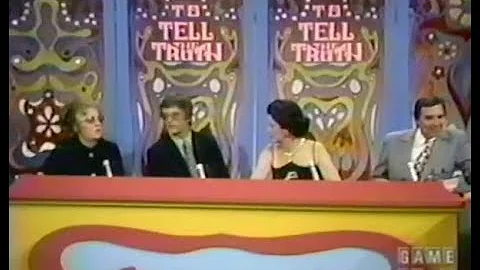 1970-To Tell The Truth (Bill Cullen Sub Hosts)