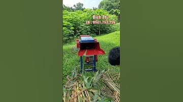 Máy băm cỏ 7TA Phiên Bản lắp ĐẦU NỔ 5,5HP - BĂM MỌI LÚC MỌI NƠI