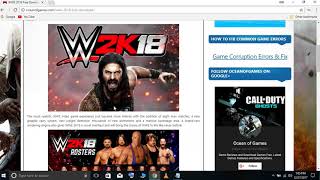 How to download '''''WWE 2K18'''''on your  pc or laptops fast and easy 100% result screenshot 4