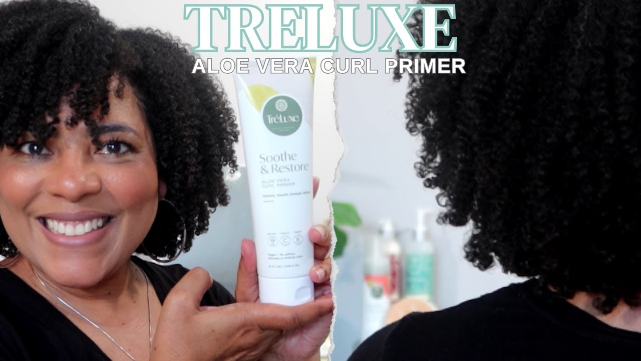LET'S TALK...Prepoo, Primer & Refresher? |TreLuxe Aloe Vera Curl Primer is  THAT GIRL! |NaturalRaeRae