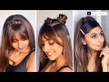 Hairstyles With Bangs | Cute Hairstyles With Fringe For Long Hair | Hair Tutorial | Be Beautiful