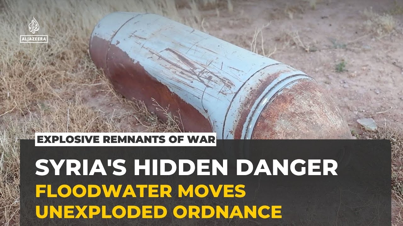 Syria floods uncover unexploded ordnance in Deir Az Zor region