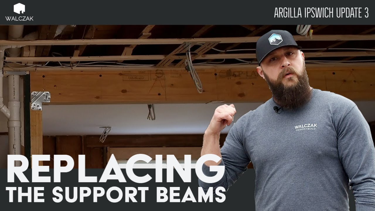 Replacing the Support Beams on a Whole House Renovation Project!