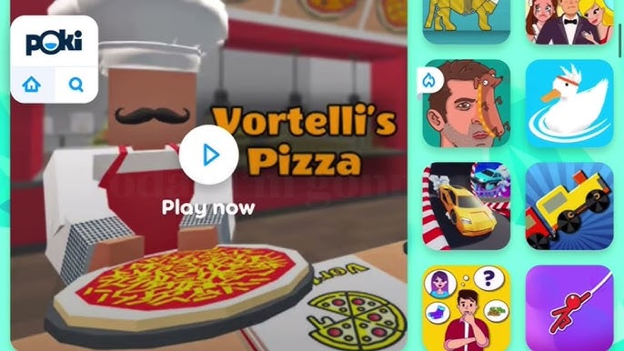 Playing VORTELLI'S PIZZA on Poki with Gapple 