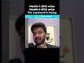 Month 1: 20% voice Month 4: 80% voice  The keyboard is losing Follow @tankots42 and @wisprflow on IG