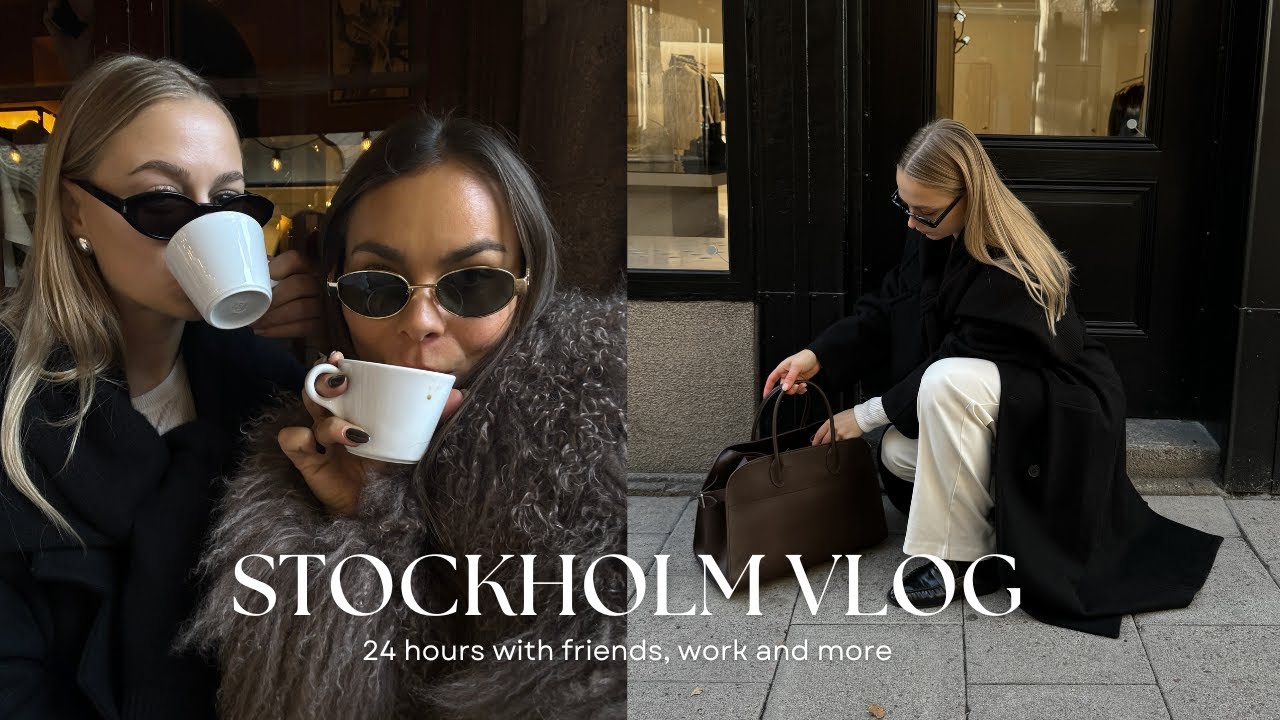 24 hours in Stockholm vlog: Solo travel, Swedish food, meetings and more