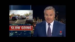 Victorian motorists stuck in traffic gridlock
