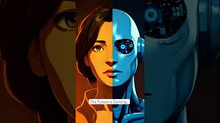 Will AI Replace Us? 🤖 vs 👨‍🦱 #ai #aivideo #techtrends #ytshorts #ytviral