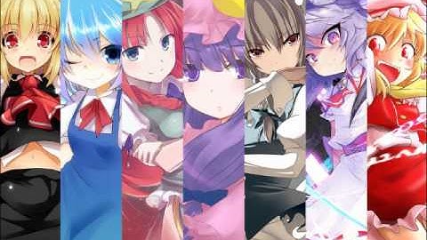 Touhou The Embodiment of Scarlet Devil - All characters themes