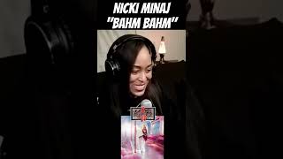 Nicki Minaj - Bahm Bahm | Reaction #shorts #djreacts