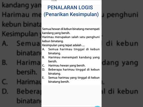 Video: Siapa yang langsung mengambil kesimpulan?