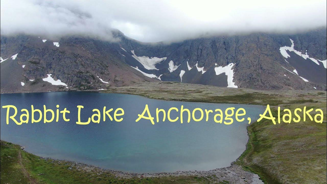 Rabbit Lake Anchorage, Alaska 4k Drone Footage Chugach State Park