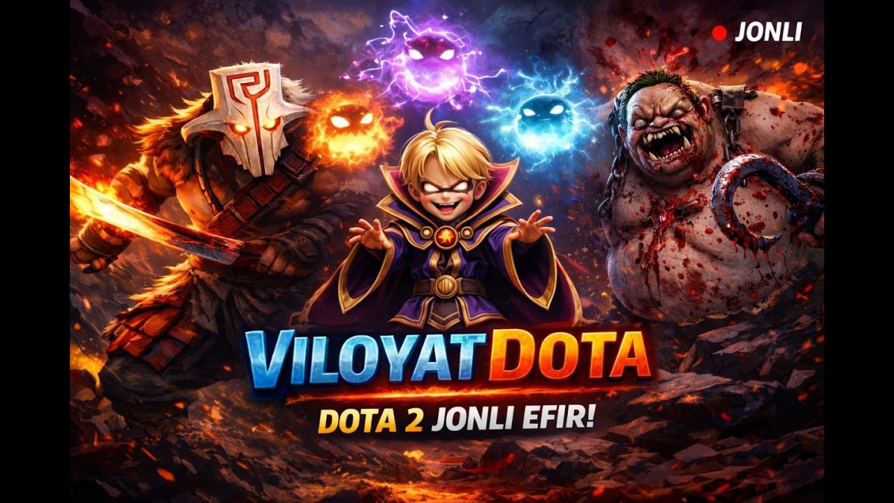 UZ TITAN KALIBROVKA QILAMIZ (JONLI EFIR) #dota2 #dota2live