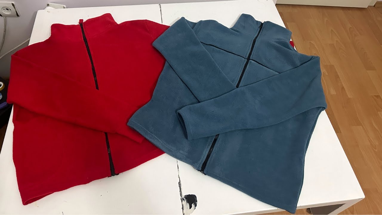 PRATİK POLAR CEKET KESİMİ VE DİKİMİ #diy #diyprojects #fashion #dikiş #style @pratikdikis7105