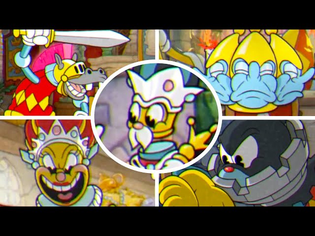 Cuphead & DLC - All Boss Transformations 