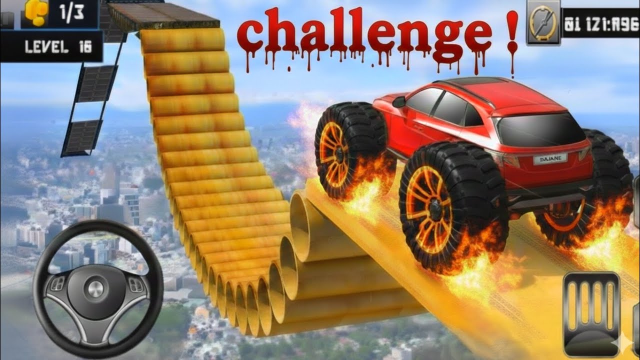 🏎️ Stunt Car Extreme: Impossible GT Sky Tracks! (Mega Ramp Challenge) GameNova