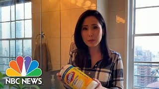 Nbc news’ vicky nguyen shares expert tips for disinfecting your
home, including cleaning frequently touched surfaces like light
switches. if you don’t have d...