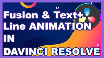 Line Drawings with Davinci Resolve - What You