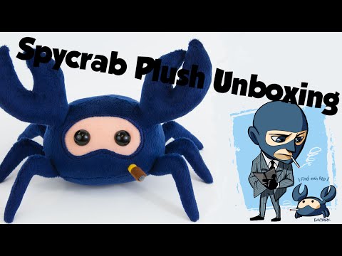 spycrab plush ebay