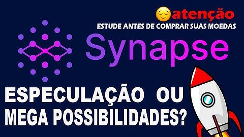Synapse criptomoeda 💥🕵💥 especulação ou mega possibilidades futuras, olha o que a galera pensa, syn