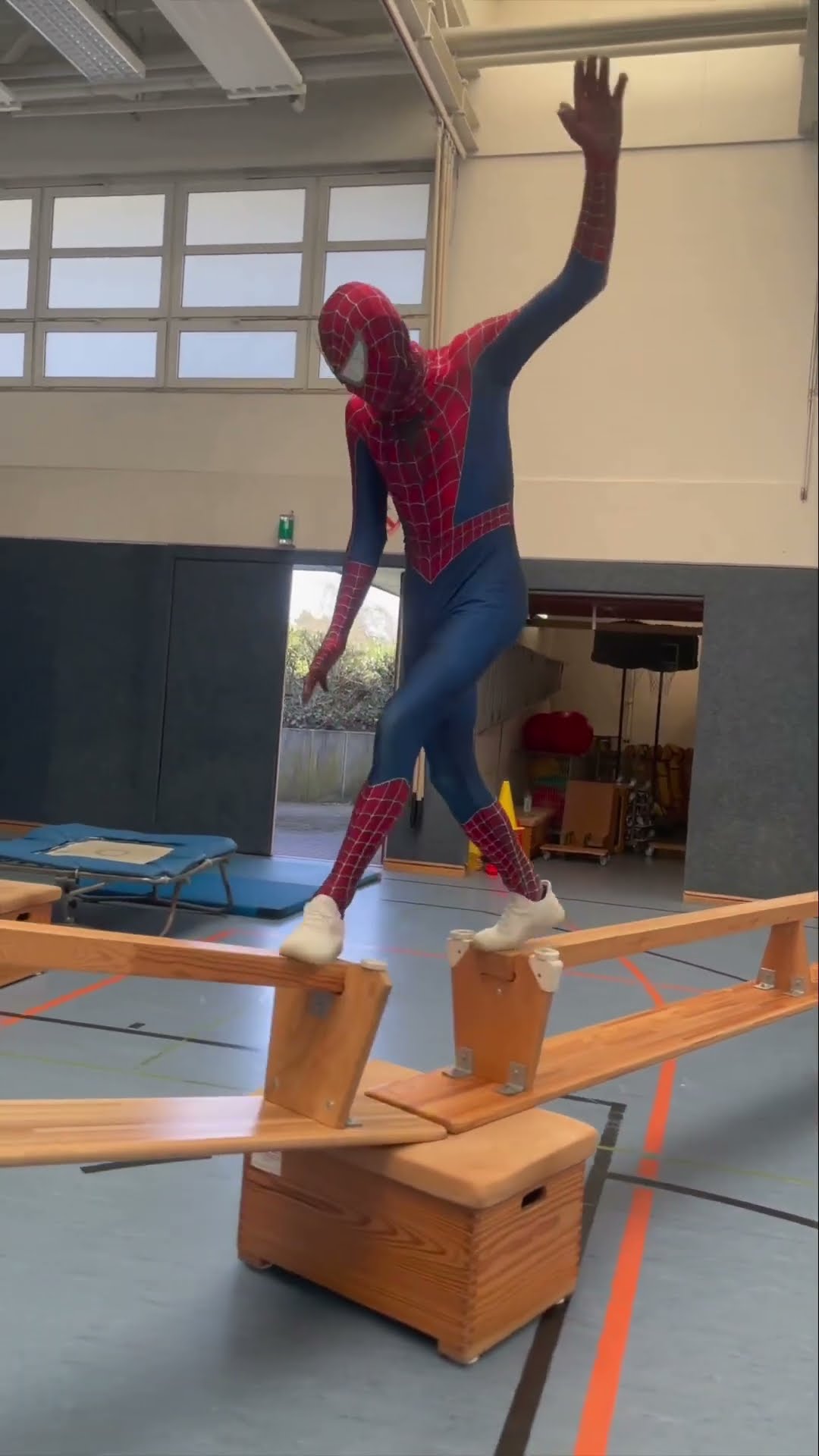 Can Spider-Man complete this challange #shorts