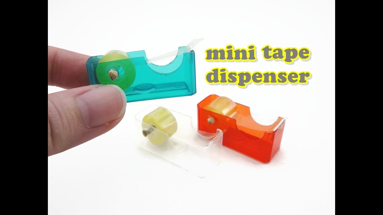 DIY Miniature Doll Accessories Mini Tape Dispenser - School