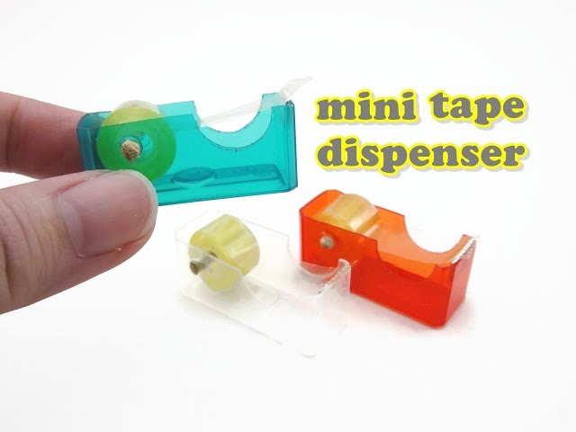 DIY Miniature Doll Accessories Mini Tape Dispenser - School