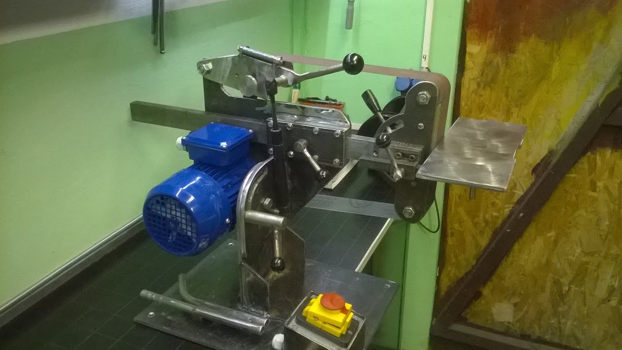 015 BUDOWA SZLIFIERKI TAŚMOWEJ CZESĆ PIERWSZA