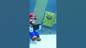 SpongeBob Scares Mario [SFM Fails]